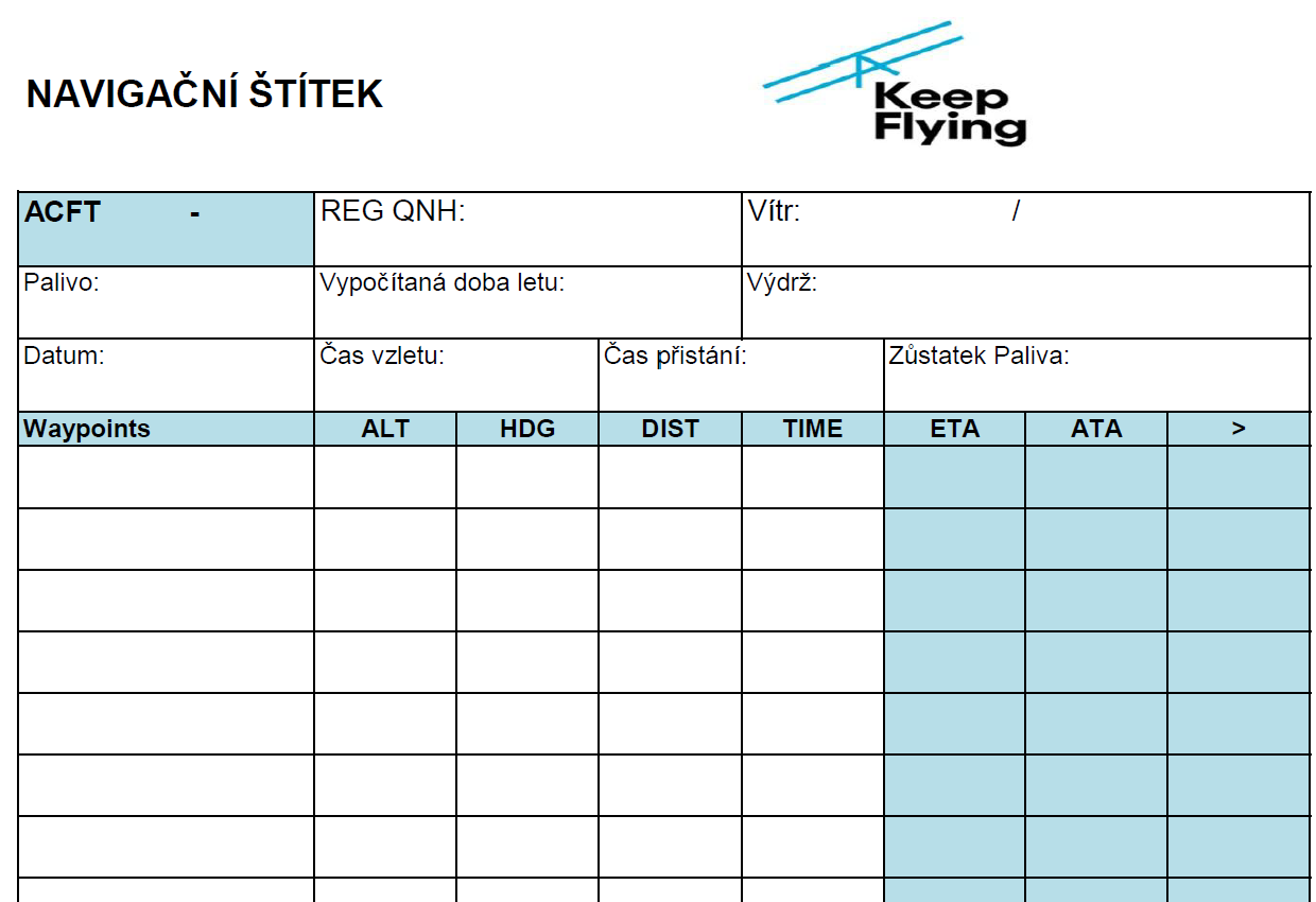 Navigační štítek